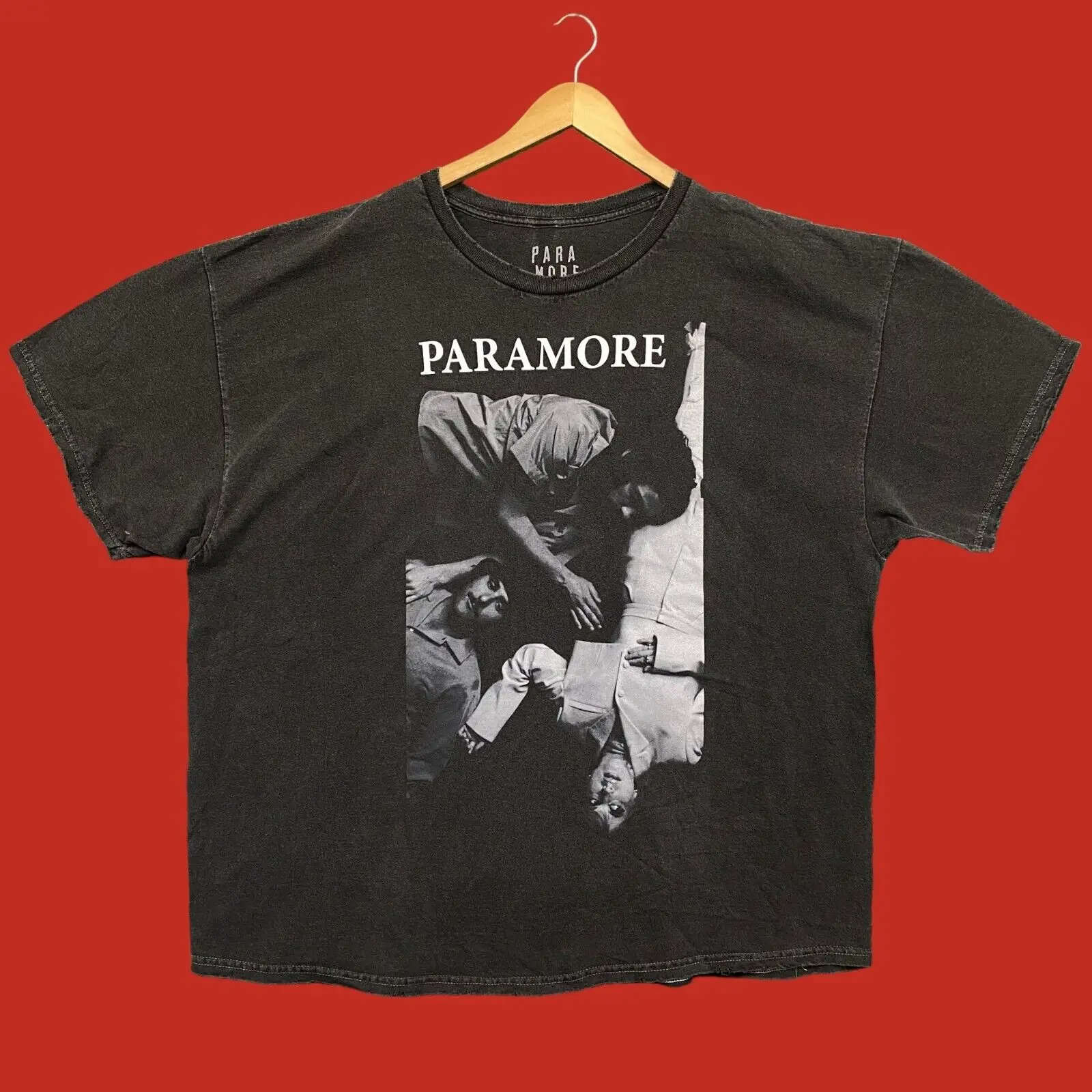 Paramore Band Portrait T Shirt size l xl long or short sleeves