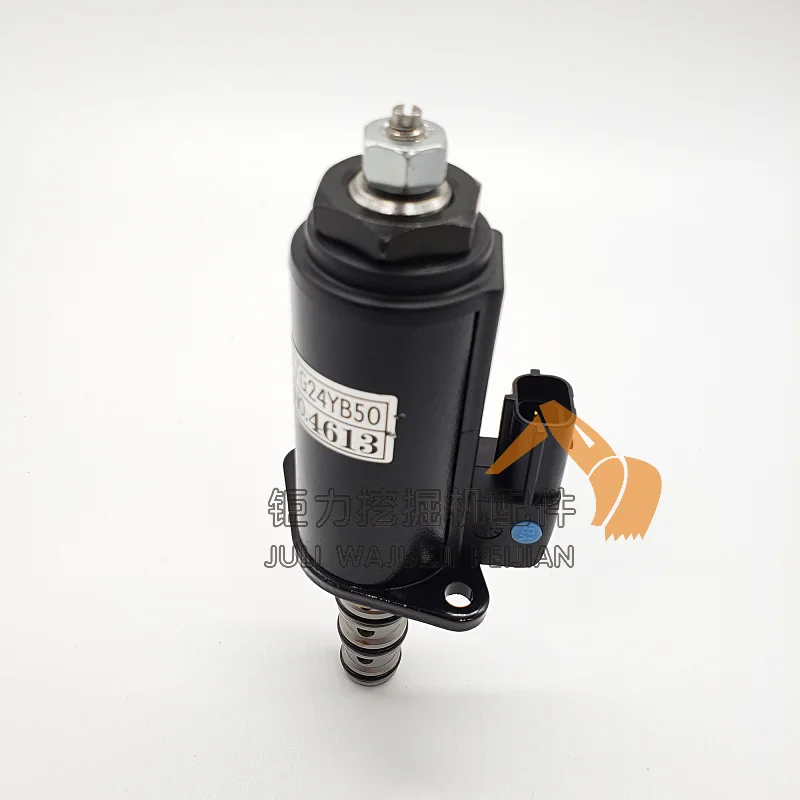 For Kobelco 200 210 250 260 330 350-8/9/10 Rotary brake solenoid valve Excavator Parts