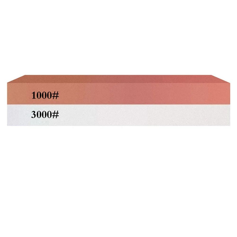 1Pcs Sharpening Stone White Corundum Double-Sided Grindstone Excellent Sharpening Performance Kitchen Cutter Sharpener Home Use