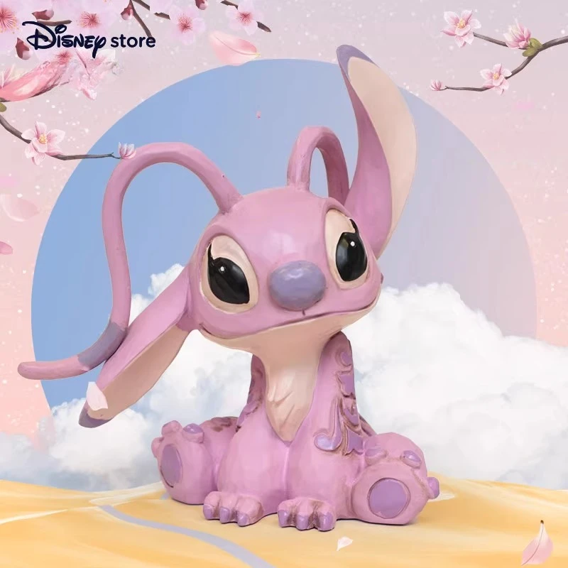 

Disney Lilo & Stitch Mini Angel Figure, Official PVC Collectible, Cute Cake Topper Gift for Girls Official Disney Character Gift