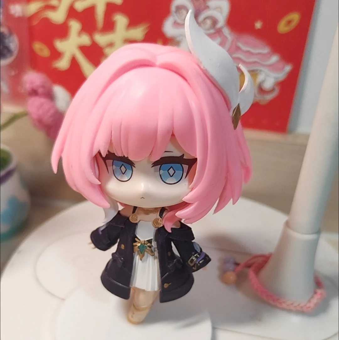 

Аниме-фигурка Honkai Star Rail Cyrene из ПВХ, 10 см, модель Чиби, статуэтка-украшение для домашнего декора, подарок на Хэллоуин для фанатов аниме