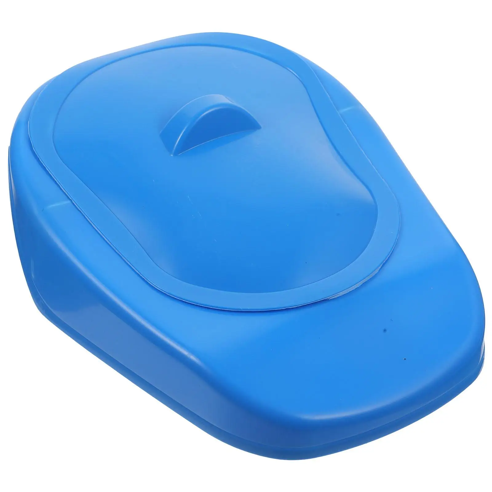 

Plastic Bedpan with Lid for Elderly Potty Chamber Pot Urinal Spittoon Heavy Duty Durable Home Lidded Easy