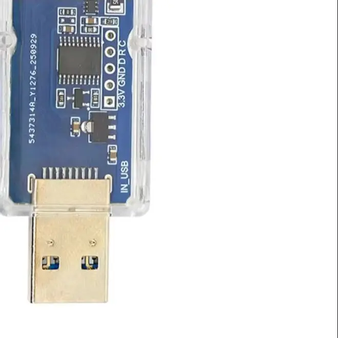USB Voltage & Current Meter DC Power Tester 0.96" TFT, 0-24V/0-3A, Portable High Precision Power Monitor
