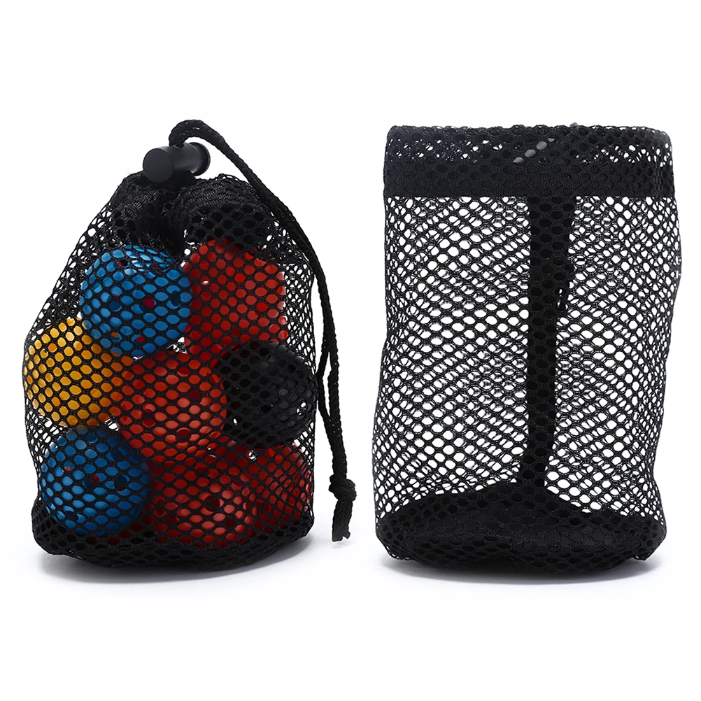 

1Pcs Mesh Nets Pouch Golf Balls Table Tennis 16 Balls Carrying Holder Storage Bags For Storing Balls