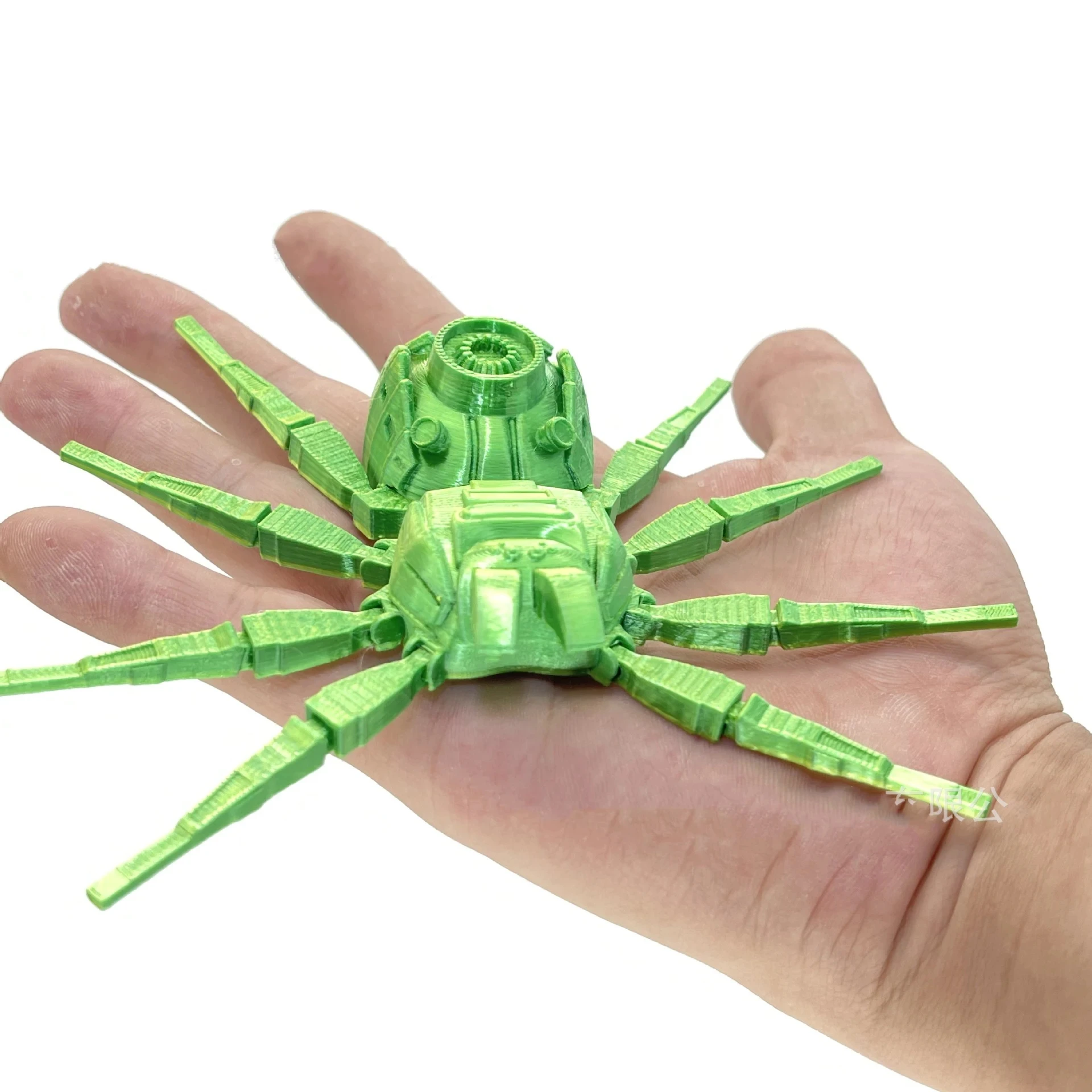 New 3D Printed Spider Model Mechanical Insects Flexible Movable Rotatable Articulated Spider Horror Ornaments Halloween Gifts