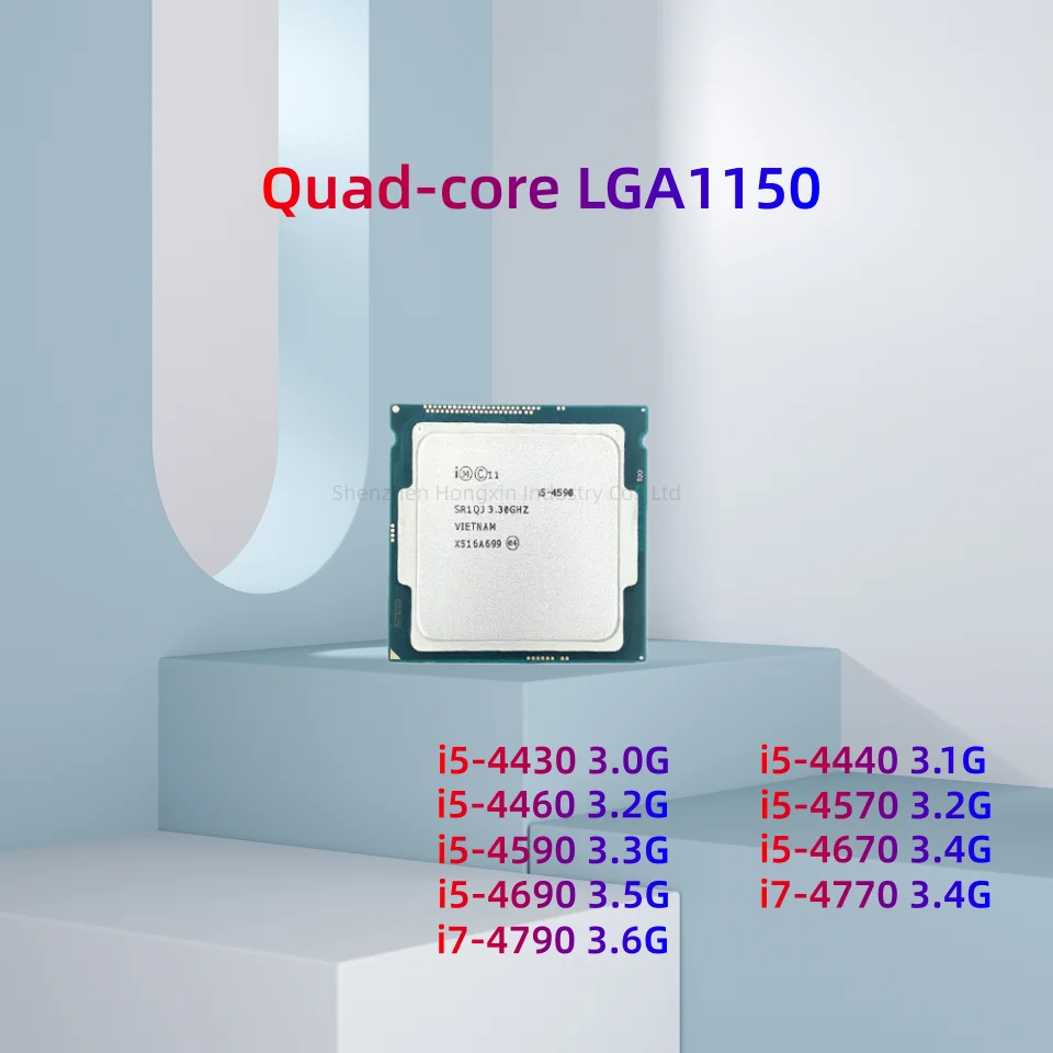1 piece Core 2 i5-4430 4440 4460 4570 4590 4670 4690K i7 4770 4790 1150 CPU