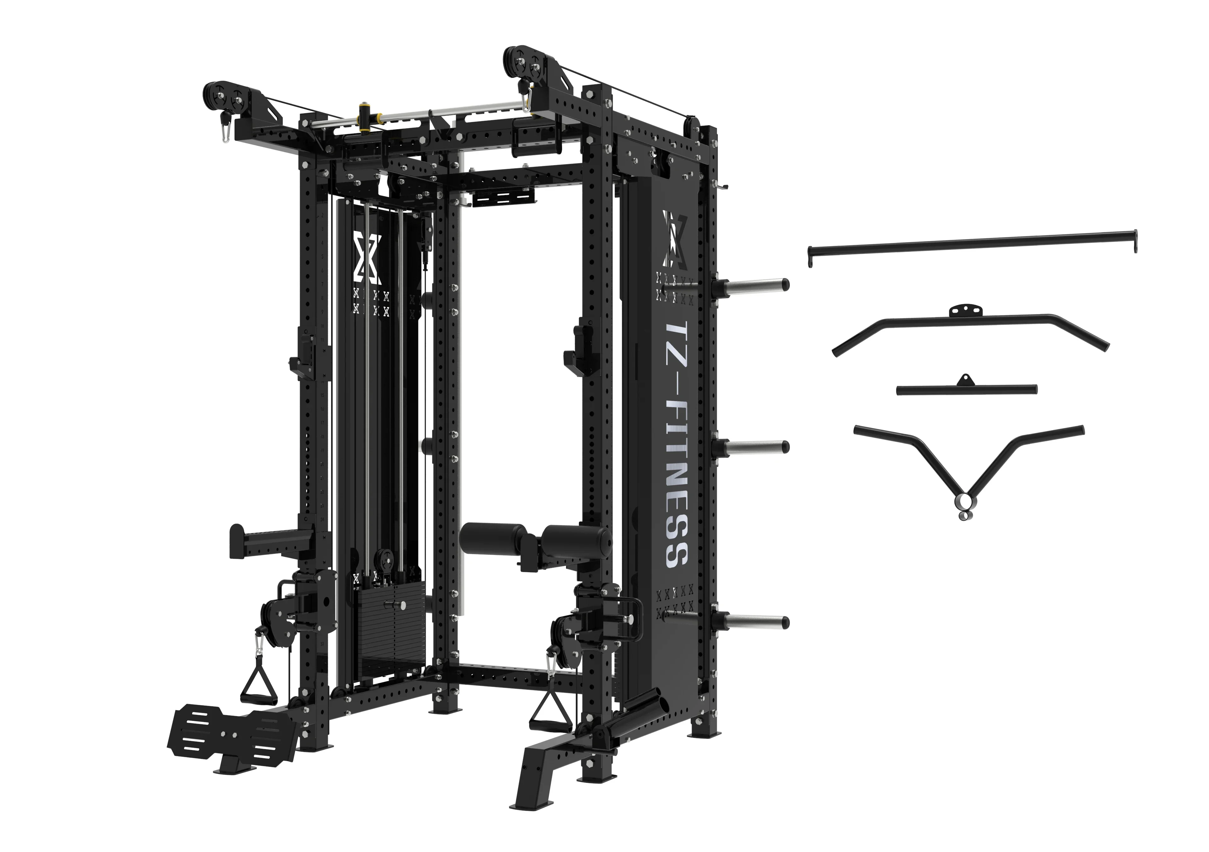 TZ-Q1064 Leg Press  Attachment  for training rack fitness equipment