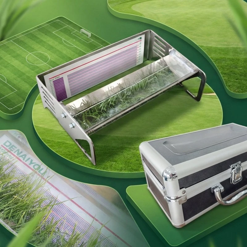 Portable grass height measuring prism instrument, intuitive and fast detection of readings, helping lawn standardization profess
