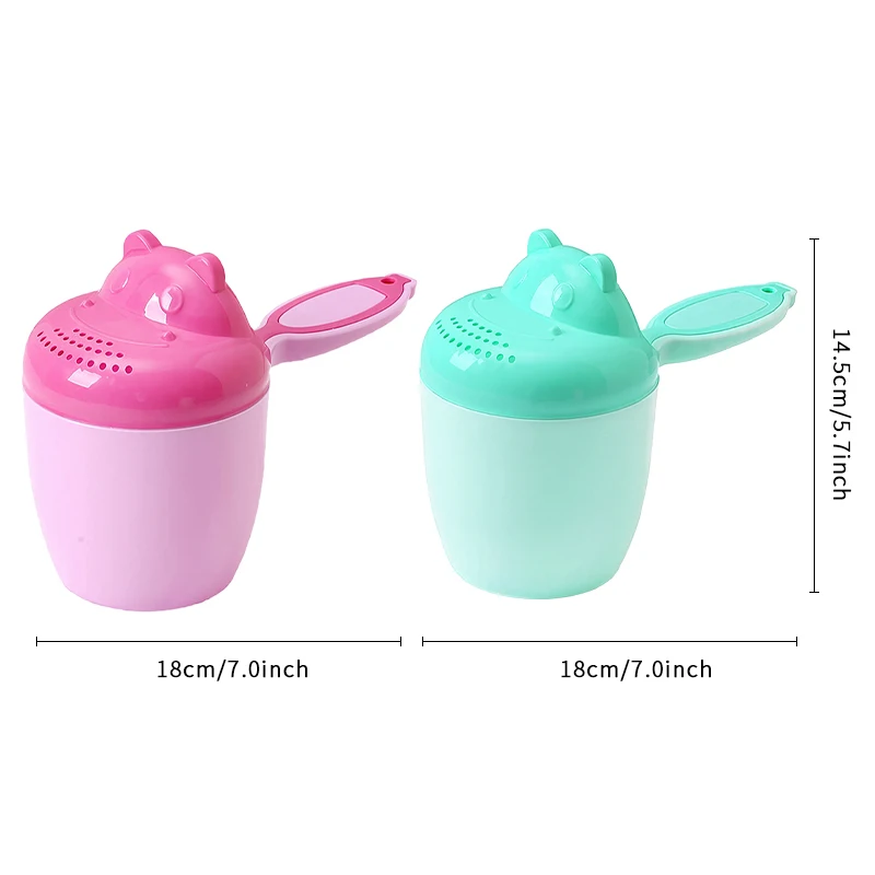 Cartoon Baby Shampoo Rinse Cup to Protect Baby Eyes, Brush Cup for Family, Christmas Gift, Halloween Gift, thanksgiving Gift