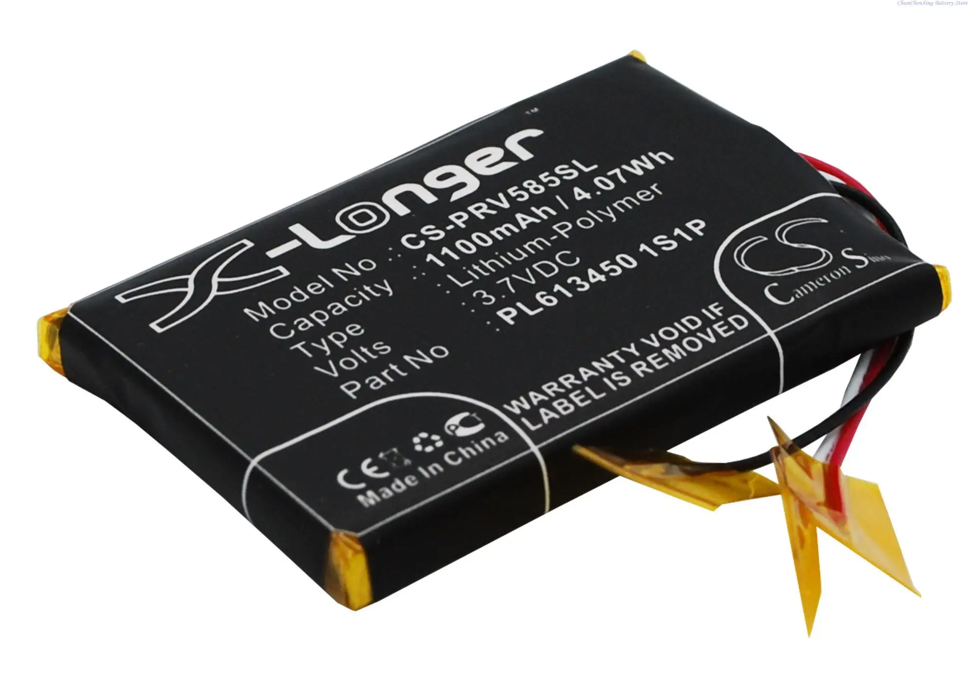 2026 NEW 3.7V 1100mAh GPS, Navigator replacement rechargeable Battery PL613450 1S1P for Prestigio GeoVision 5850HDDVR