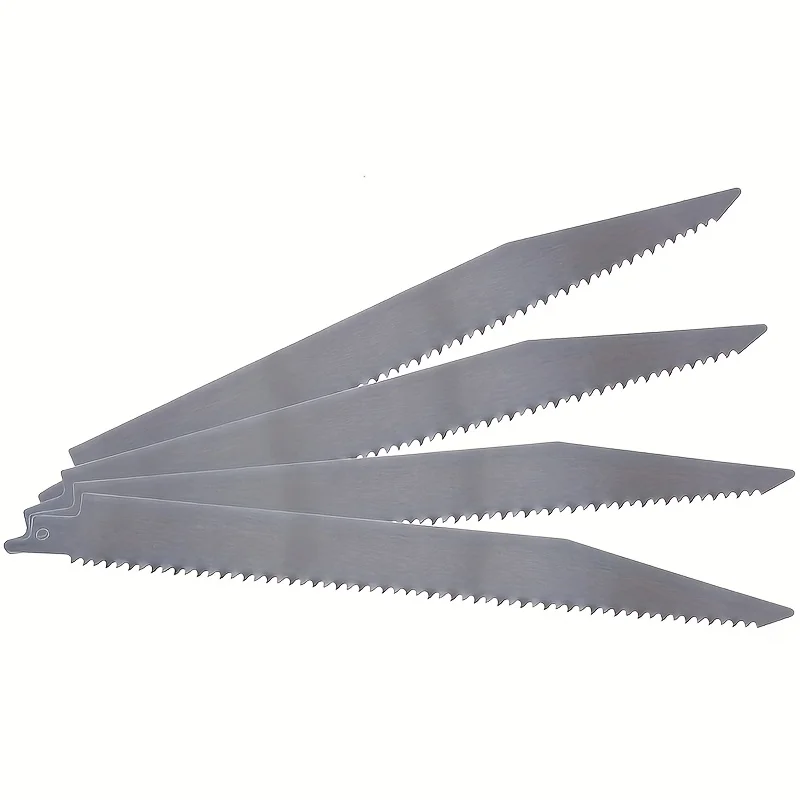 قطعة واحدة من شفرة منشار أسنان القرش - قاطعة متعددة المواد 6TPI للصلب/الخشب/الخيزران |   يناسب ديوالت/ميلووكي/بوش