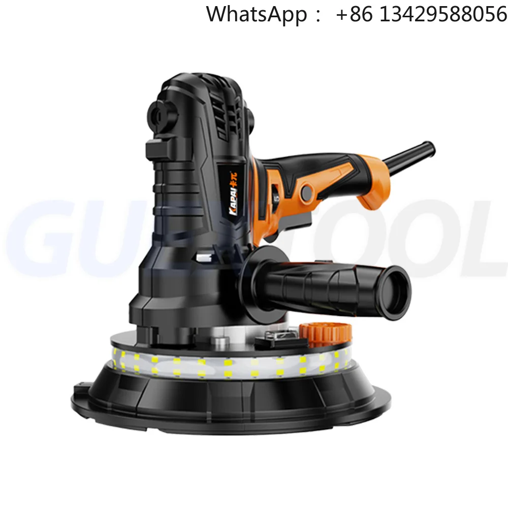 Electric Wall Polishing Machine Dust-free Putty Sandpaper Dry Polisher 850W