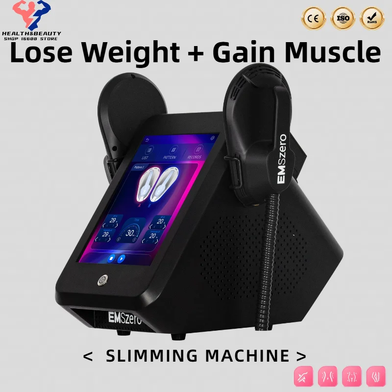 

EMSzero RF Machine 2025 EMS Body Sculpting Professional Hiemt Electromagnetic Body Slimming Muscle Stimulate Machine 12 sold