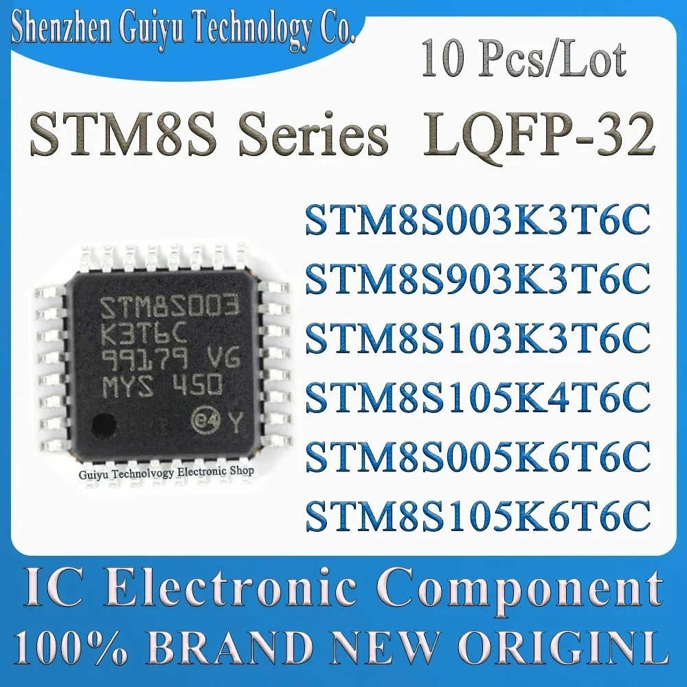 10 Pcs/Lot Stm8S003…