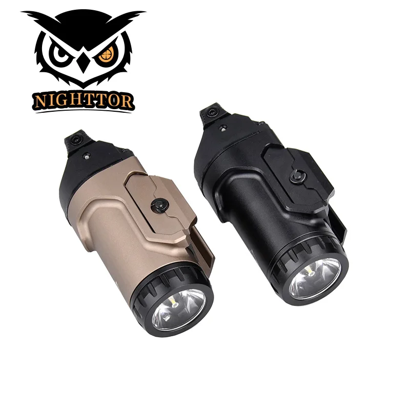 

WADSN Foxtrot2R F2R 700 Lumen Tactical Flashlight Rail Locating Design Compatible With 20mm Outdoor Bright Portable Light