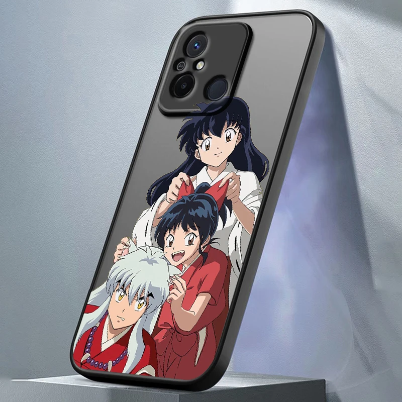 Inuyasha Sesshoumaru For Redmi 12C 11A 10X 10C 10A 9C NFC 9AT 9A 9T 8A 7A A2 Plus Power Frosted Translucent Phone Case