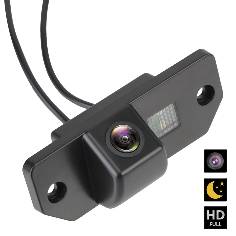 Car Rear View Camera for Ford Focus 2 Sedan 2005-2011 C-Max Waterproof Backup Camera Reverse Parking 170 Degrees Wide Angle