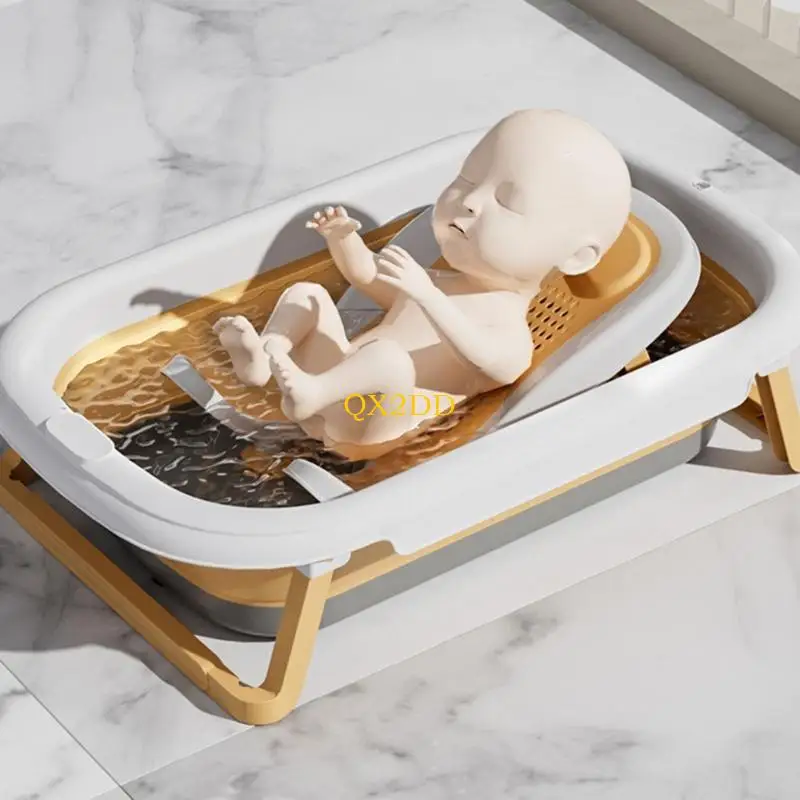 

QX2D Convenient Fart Washing Tool with Foldable Stand for Counter Sink and Bathtub