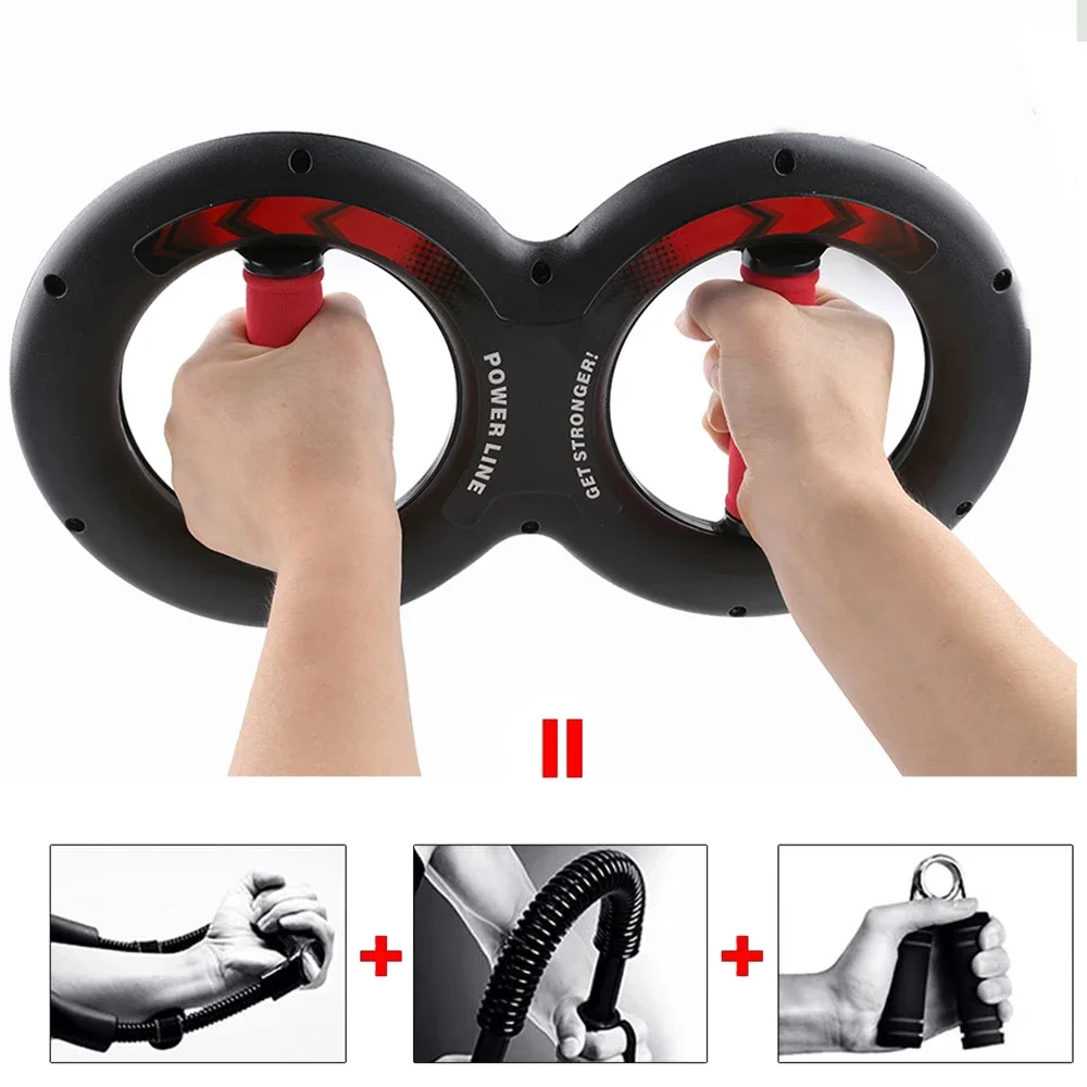 Hand Strength Grip Trainer Multifunction Forearm Strength Force Fitness Springs Power Wrist Arm Exerciser Strength of Arm