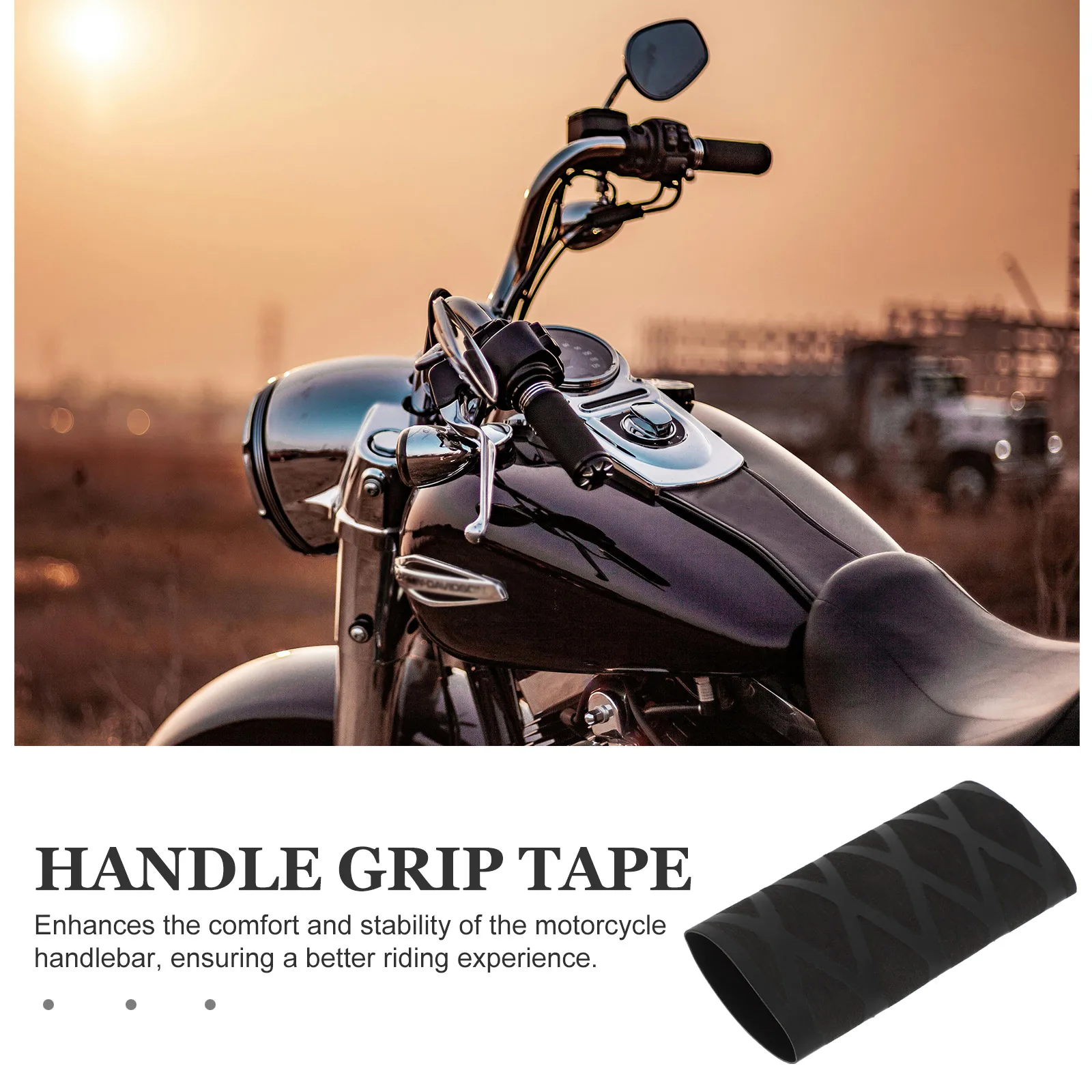 

1pcs Table Tennis Handle Grip Tape Anti Slip Overgrip For Racket Motorcycle Handlebar Wrap Durable Heat Shrink Adhesive Tape