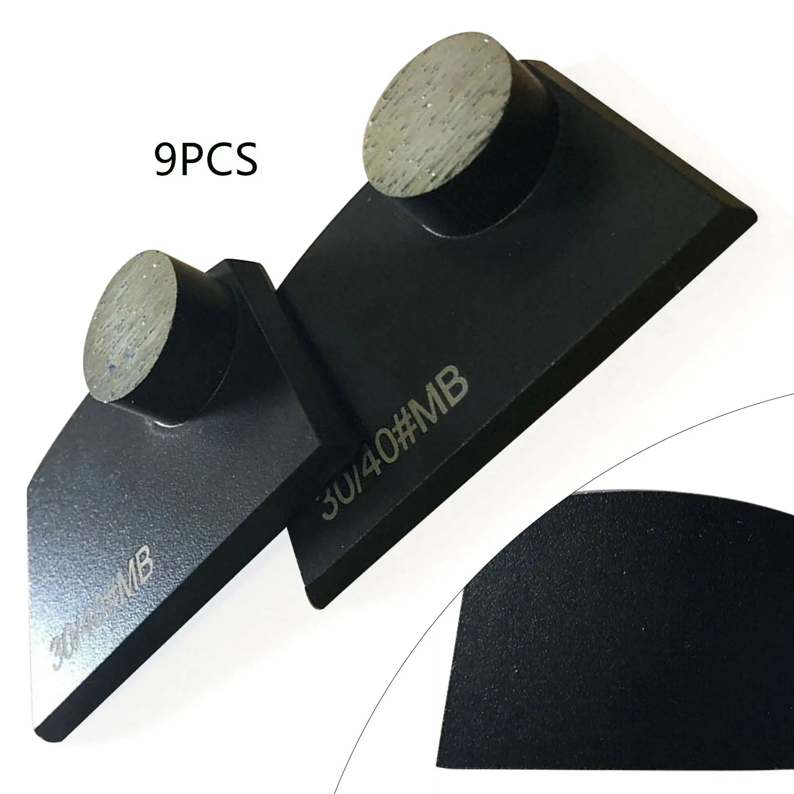 Round Metal Diamond Concrete Grinding Scraper for Grinder Medium Bond Grit 30/40