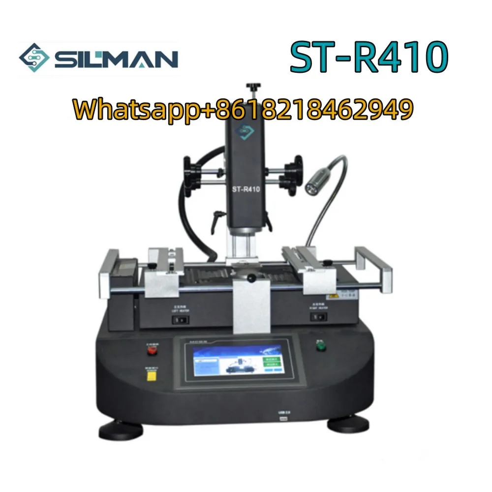 

Silman ST-R410 BGA Rework Station For Repairing Phone Mainboard TV IC Chips LED Digital Display Soldering Reballing Machine