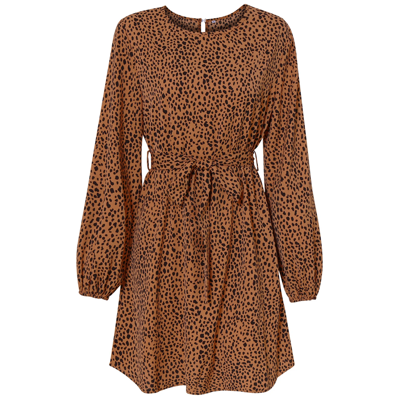 Woman Leopard Print Dress Stylish and Pretty Dress for Going Beach Side Wear