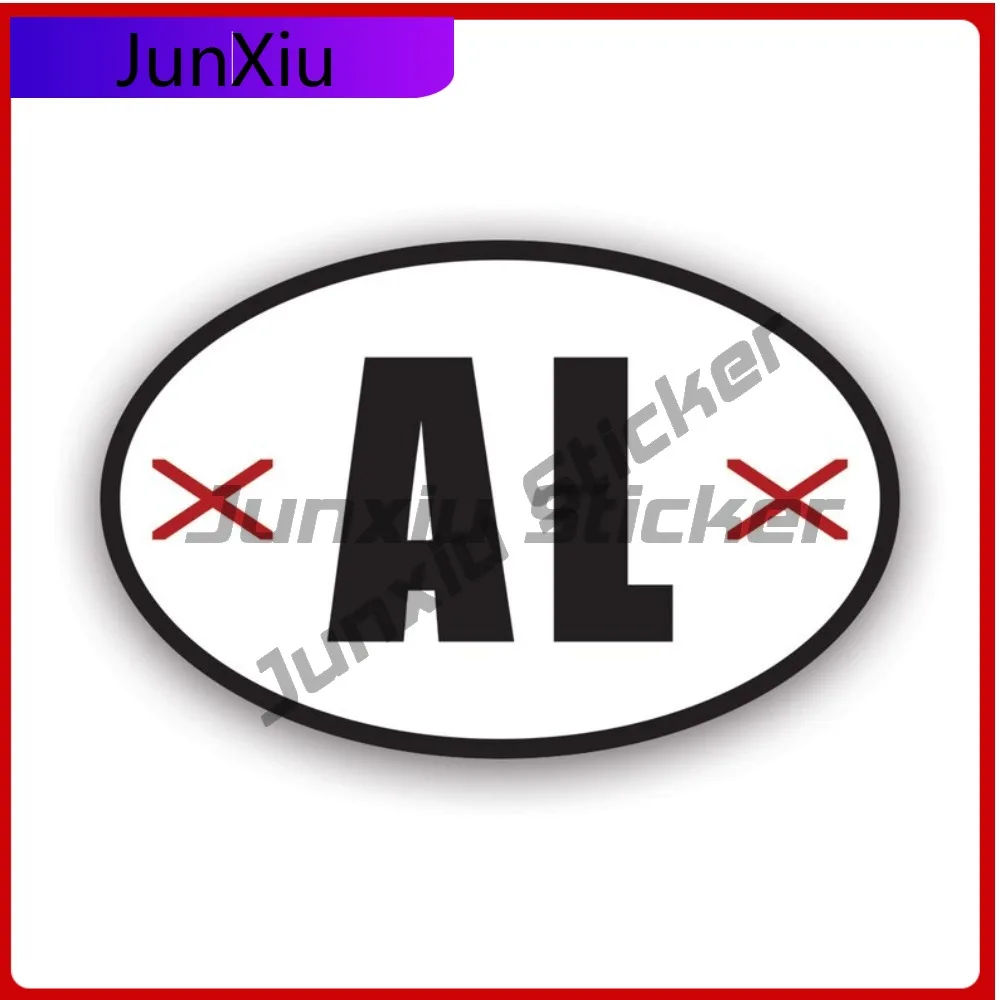 Alabama Flag Oval S…