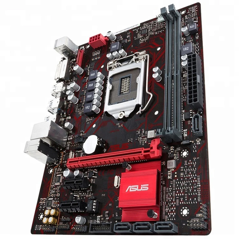 Imagem -03 - Asus Ex-b150m-v3 Original Novo Desktop Placa-mãe B150 Soquete Lga 1151 i7 i5 i3 Ddr4 32g Sata3 Micro-atx