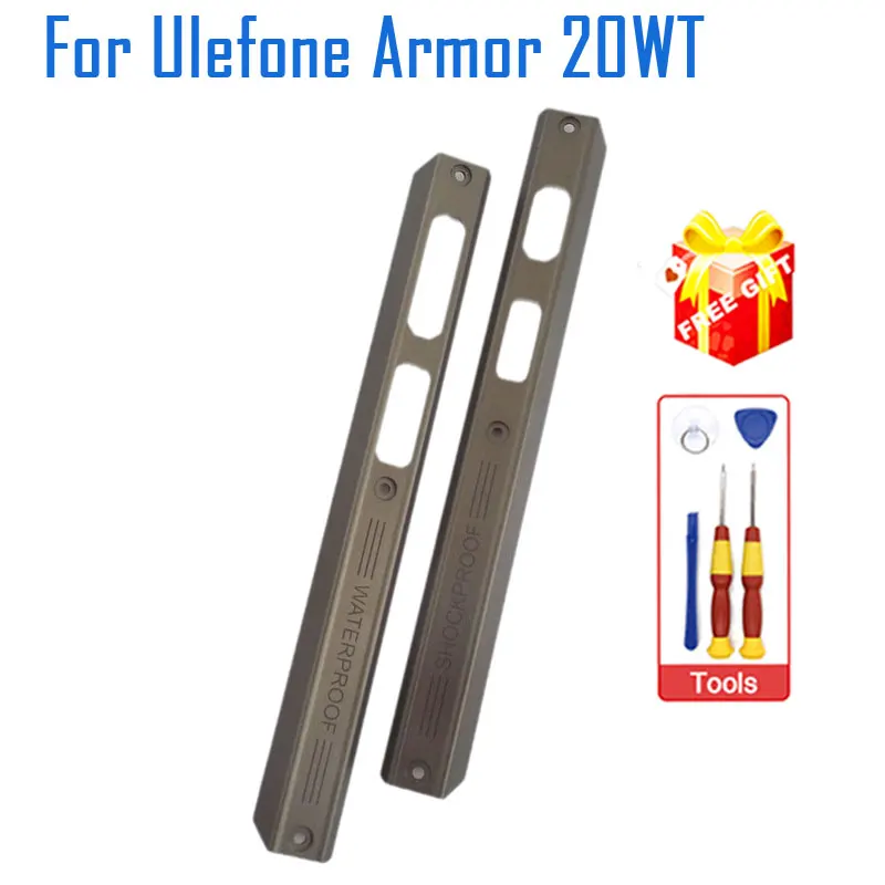 Ulefone Armor 20WT Housing Shell Middle Side Metal Frame Cases Middle Case Power Volume PTT Button For Ulefone Armor 20WT Phone