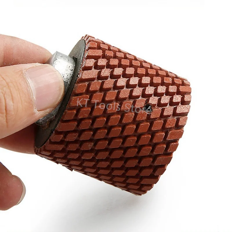 M14 طبل عجلة أسطواني عمودي جلخ الرطب طحن الوسادة حجر الرخام تلميع القرص منحني على شكل خط تلميع عمودي