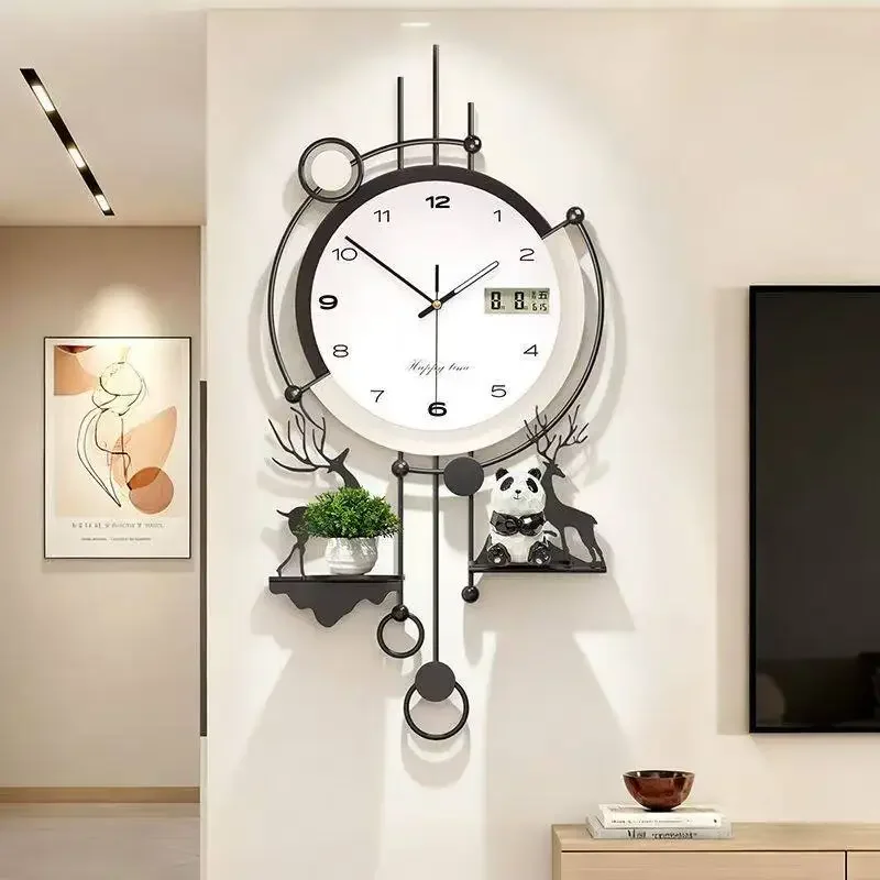 Factory Direct 2026 Nordic Simple Wall Clocks Modern Aesthetic Design Minimalist Wall Clocks Creative Luxury Reloj De Pared Orna