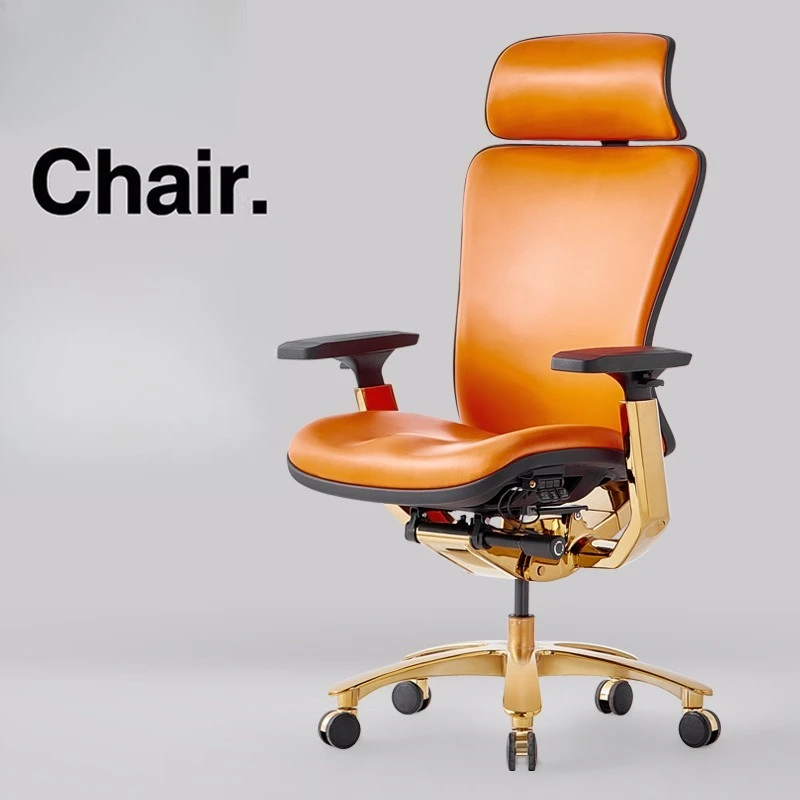 Sedentary comfortable high-end waist office chair back chair