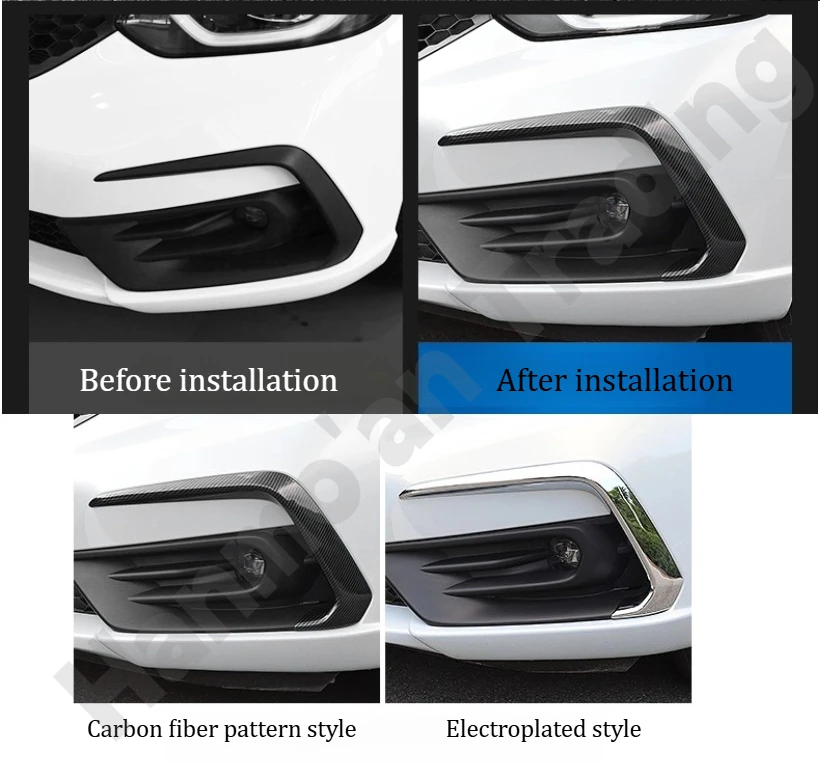 

Для Honda Fit 2021: накладка на противотуманную фару/декоративная накладка на задний противотуманный фонарь/аксессуары для внешней модификации