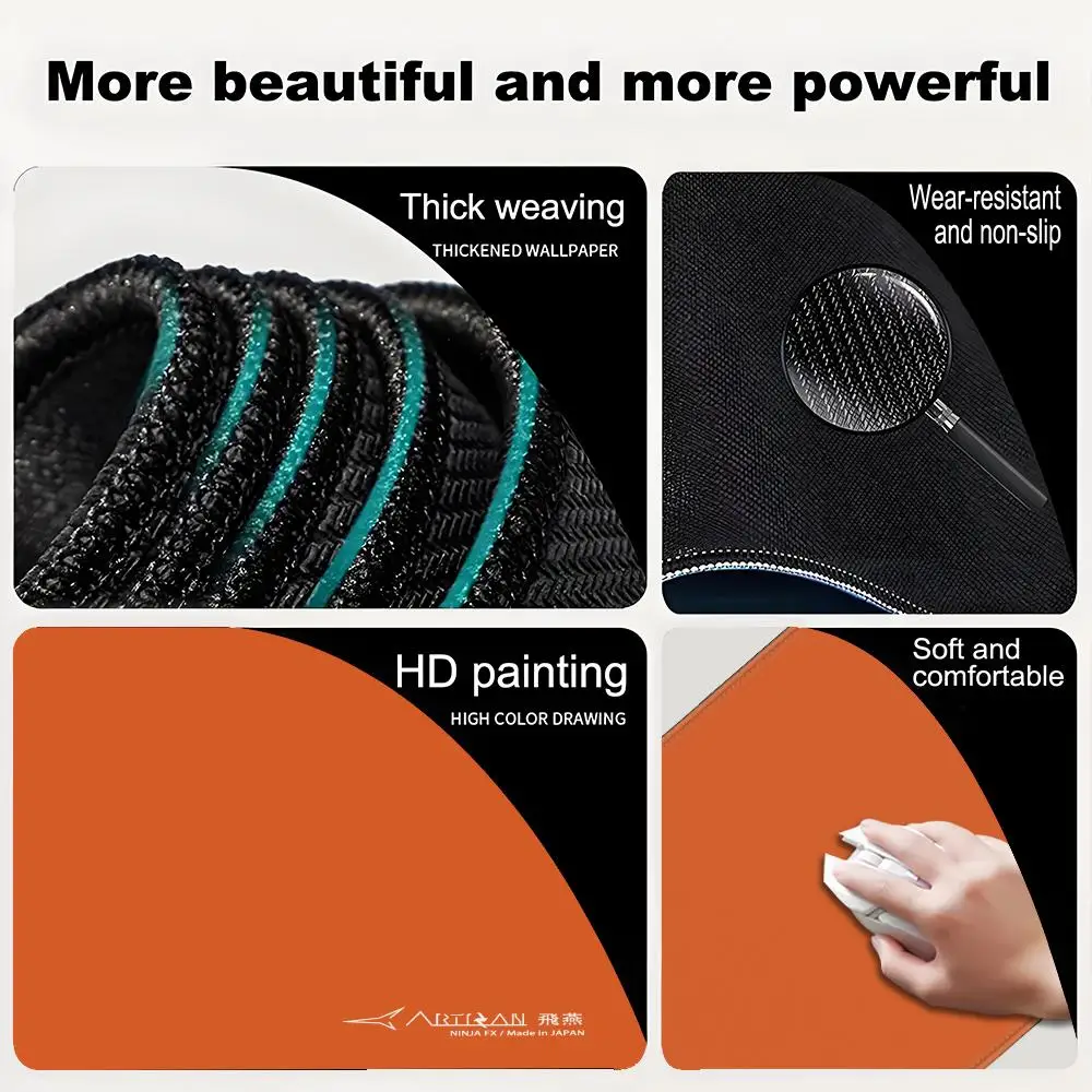 لوحة ماوس ARTISAN FX Zero FX Feiyan مقاومة للماء تمنع التعرق اليدوي من الألياف وسادة مضادة للانزلاق ملحقات الألعاب #6