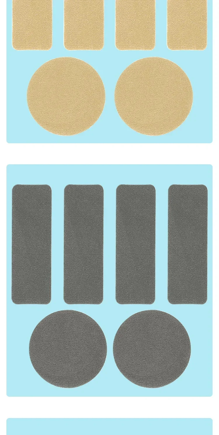 Obere Reparatur-Aufkleber für Schuhe, Fersen-Anti-Abrieb-Patches, Schuhseiten-Reparatur, Futterloch-Reparatur, Fußpflege – Detail 9