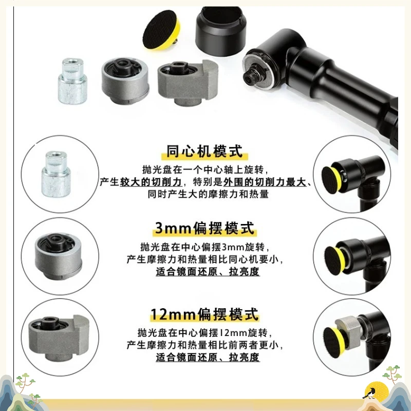 Mini Electric Polishing Brush Tool for Auto Detailing and Home Use