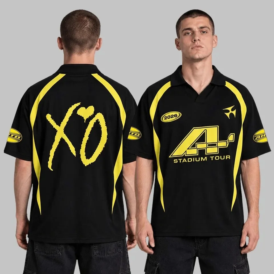 The Weeknd After Hours Til Dawn Stadium Tour 3D-Druck-T-Shirt, Herren-Sommer-T-Shirt, schnelltrocknend, Hip-Hop-Streetwear-Kleidung – Detail 2
