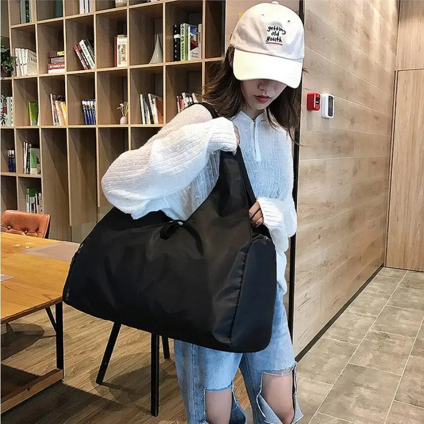 

2024 New Leisure Sports Fitness Bag Large Capacity Short-distance Portable Travel Bag High Quality Women's Yoga Storage 가방 bolso