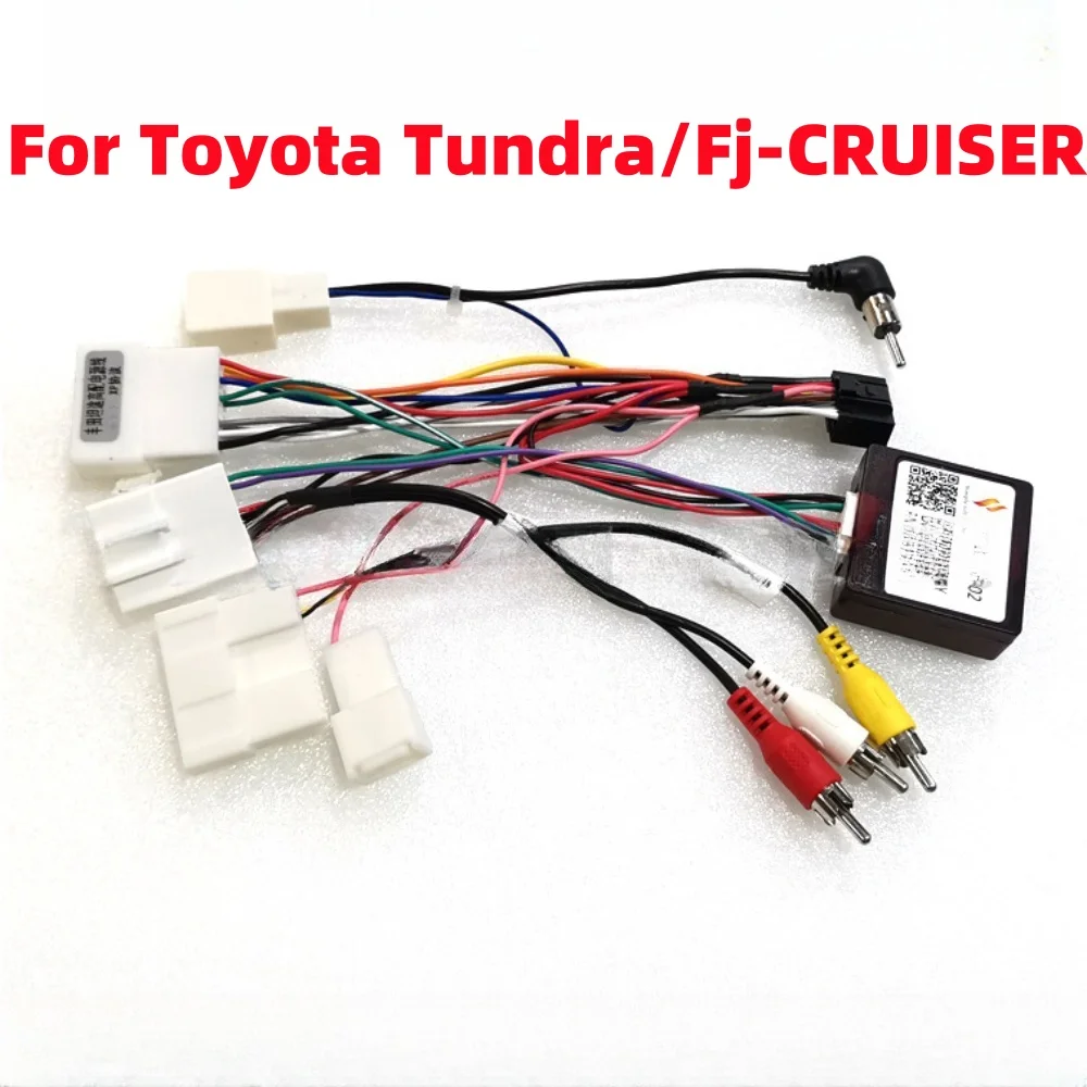 Simple Soft Canbus Box RP5-TY-102 For Toyota Fj-CRUISER/PRADO 2010/Tundra 2008-2013/Sequoia 2008-2017 Android 16Pin Power cable