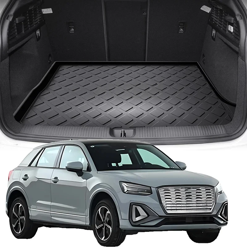 

Upgrade TPE Car Rear Trunk Mats Storage Pads Cargo Tray Dustproof Waterproof Protecion Cushion For Audi Q2 2018-2024 2023