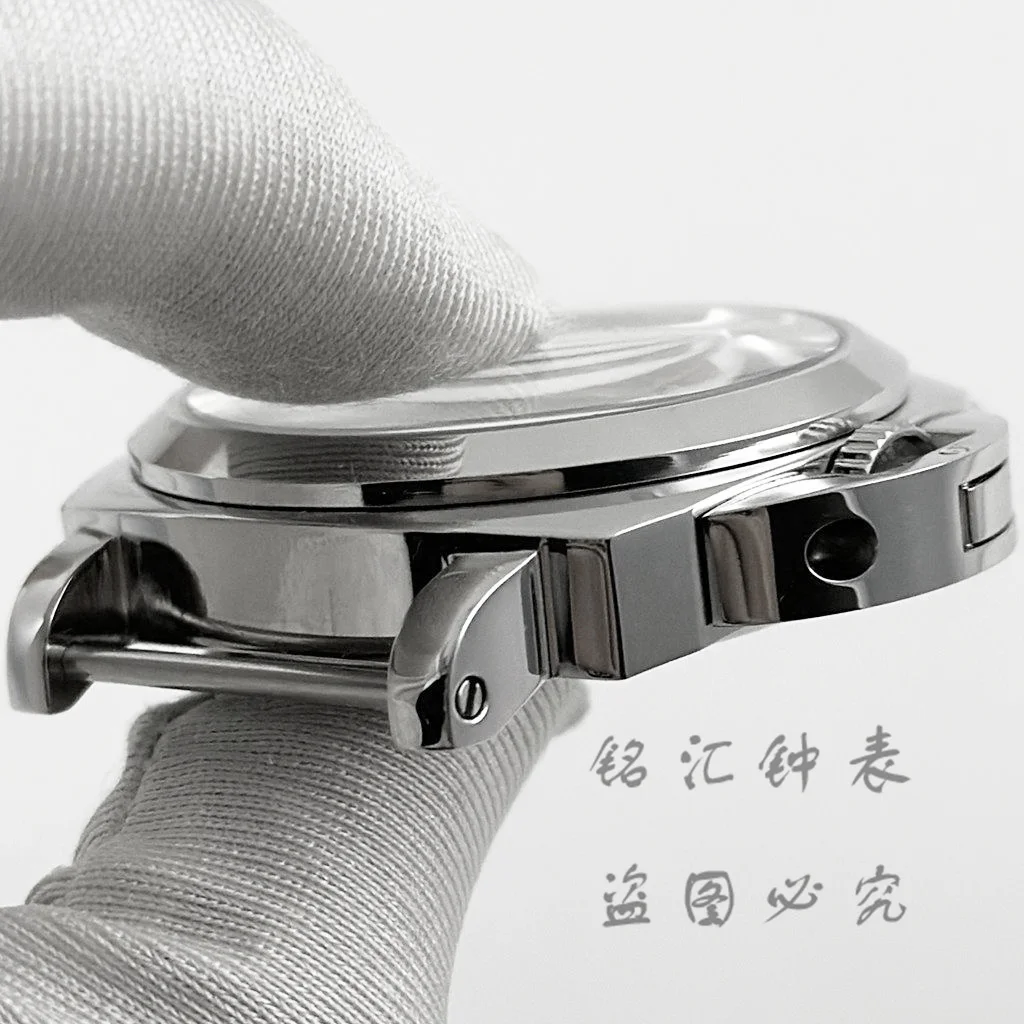 Sapphire Crystal Polished NH35 40MM Watch Case Stainless Steel with Handle Case for NH34 NH36 4R35 Movement Watch Accessories image 2