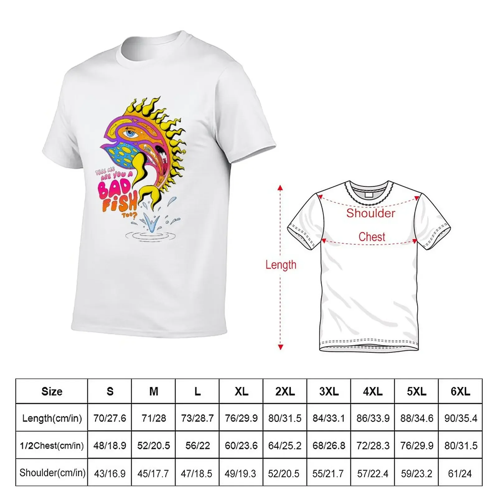 New Are you a badfish too? T-Shirt funny t shirt aesthetic clothes quick drying t-shirt hippie clothes mens champion t shirts