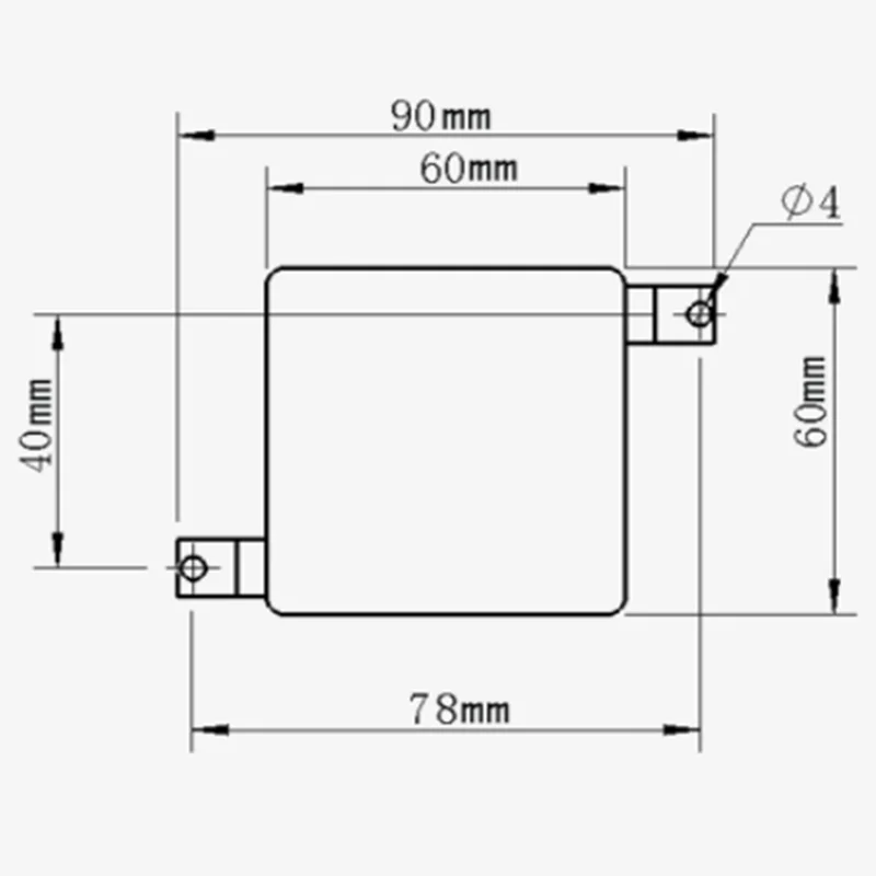 1PC PTC Thermostatic Air Heater Conductivity Type With Fan 60mmx60mm 12V 24V Cramic Heating Element 70W 100W 120W 150W 250W 300W