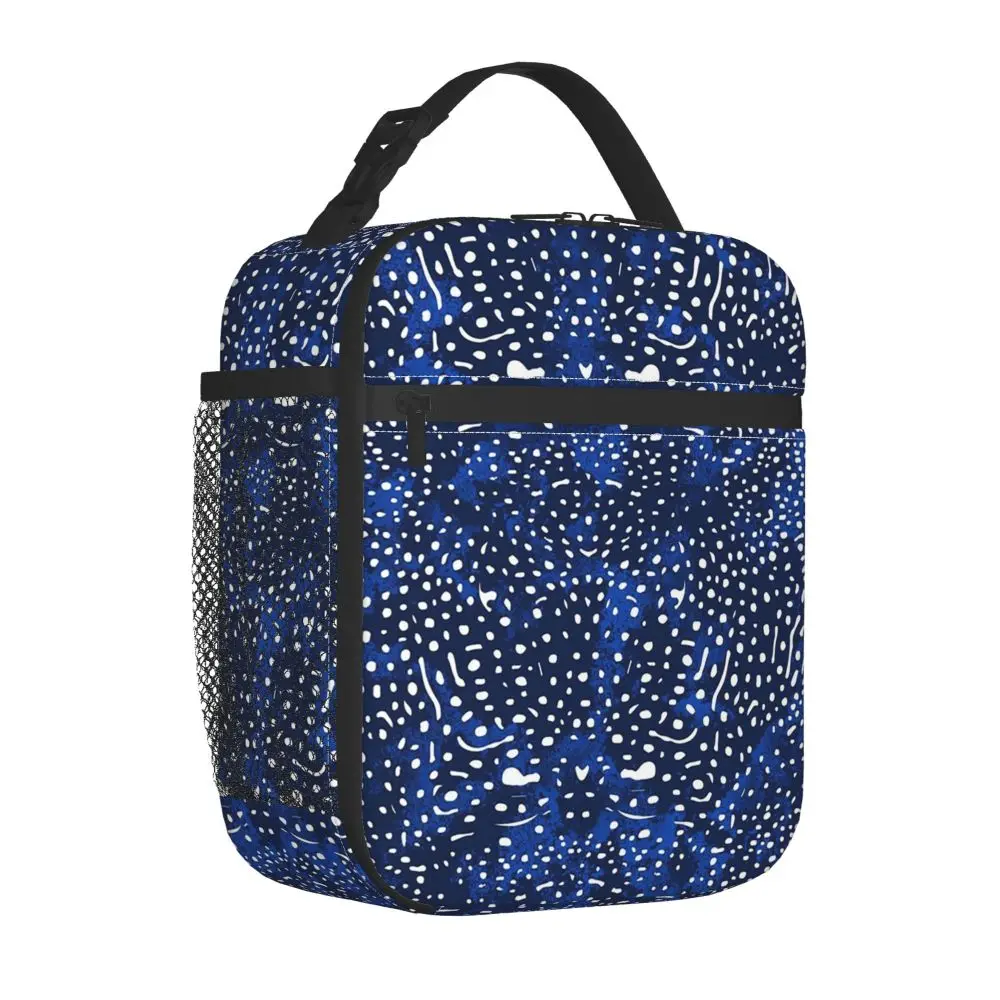 Whale Shark Skin Design Insulated Lunch Bag for Women Office Cooler Thermal Food Box Tote Leakproof Lunch Boxes Container
