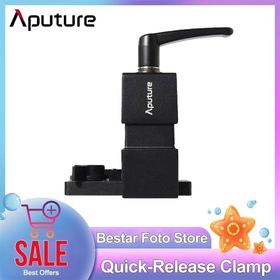 

Aputure Quick-Release Clamp Light Stand Mount for Control Box for LS C300d II