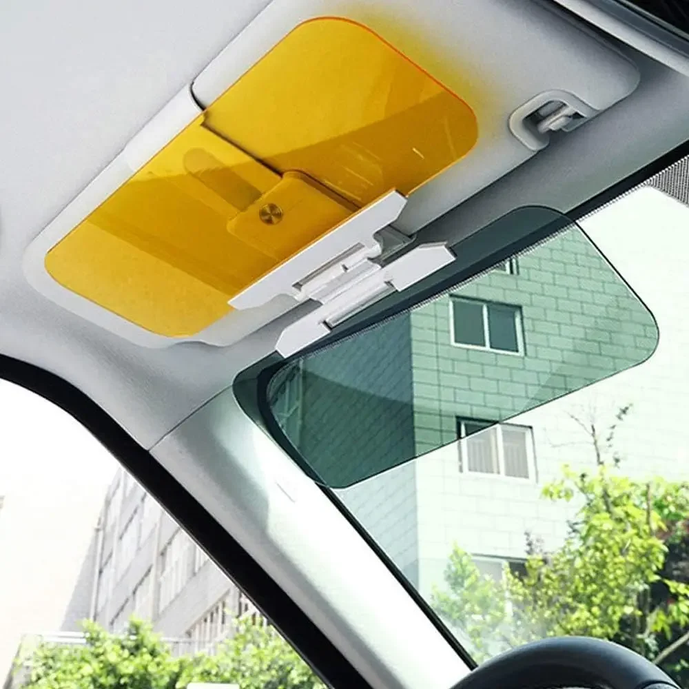 

Car Sun Visor HD Anti Sunlight Dazzling Goggle Day Night Vision Driving Mirror UV Fold Flip Down for Clear View Visor