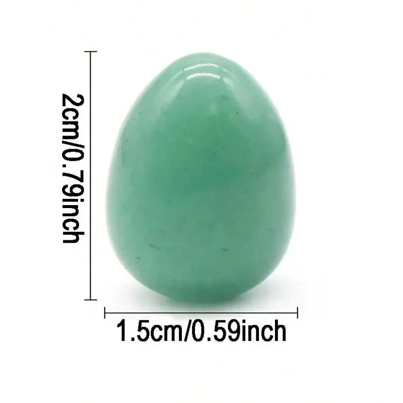 10PCS Random Models of Natural Stone Crystal Agate Dongling Stone Small Egg- Mineral Bird Egg Stone