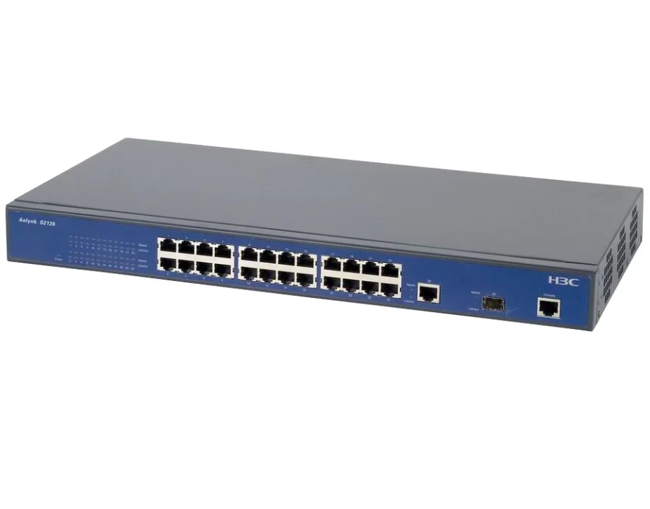 S2126 H3C SOHO Series 24-port 100M VLAN two-layer rack manageable switch