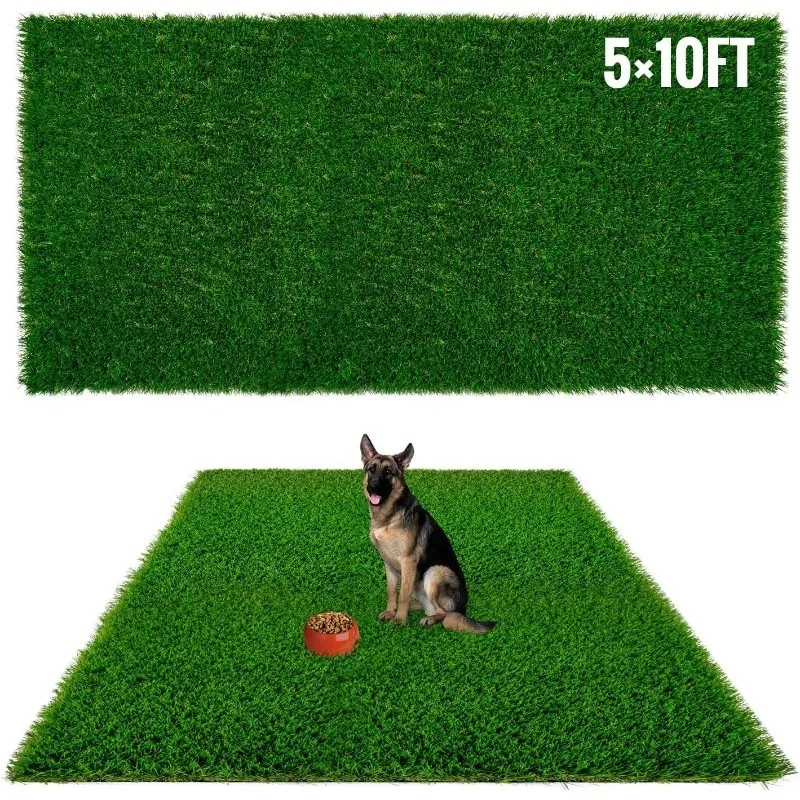 Imagem -03 - Artificial Turf Grass Pee Pad para Cães Treinamento Potty Extra Grande Interior e Exterior Premium 6x8ft